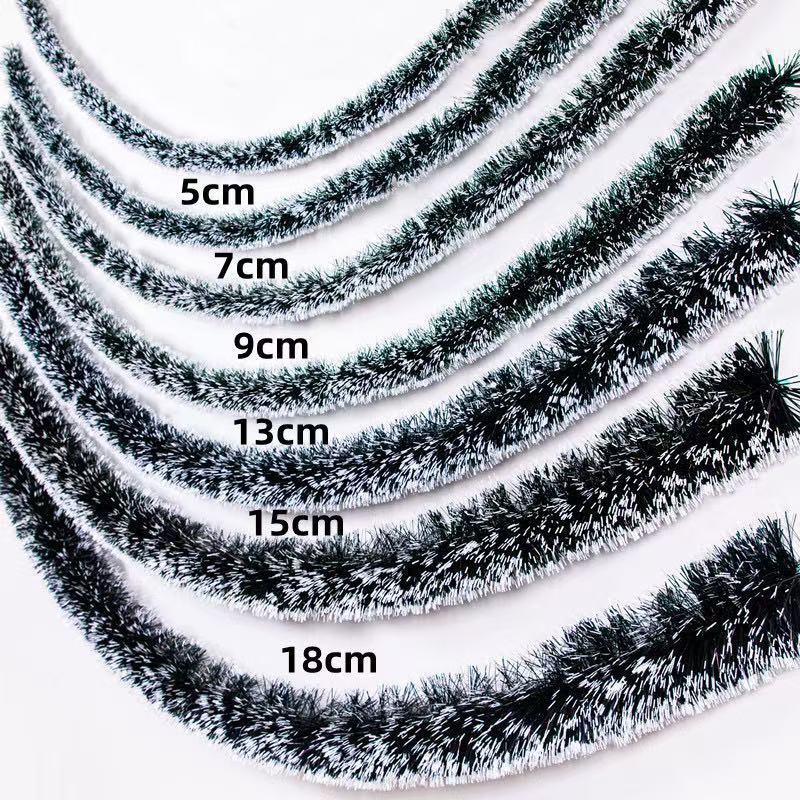 窓用ガーランド、吊り飾り、ホリデーシーズンの装飾品、クリスマ - Tinsel Garland Decoration のレビューと価格