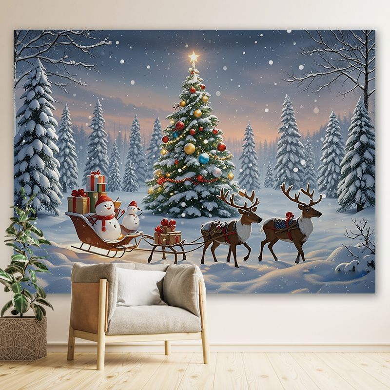 VIKAMA スノーマウンテン クリスマスツリー ウォールタ - Christmas Tree Artificial のレビューと価格