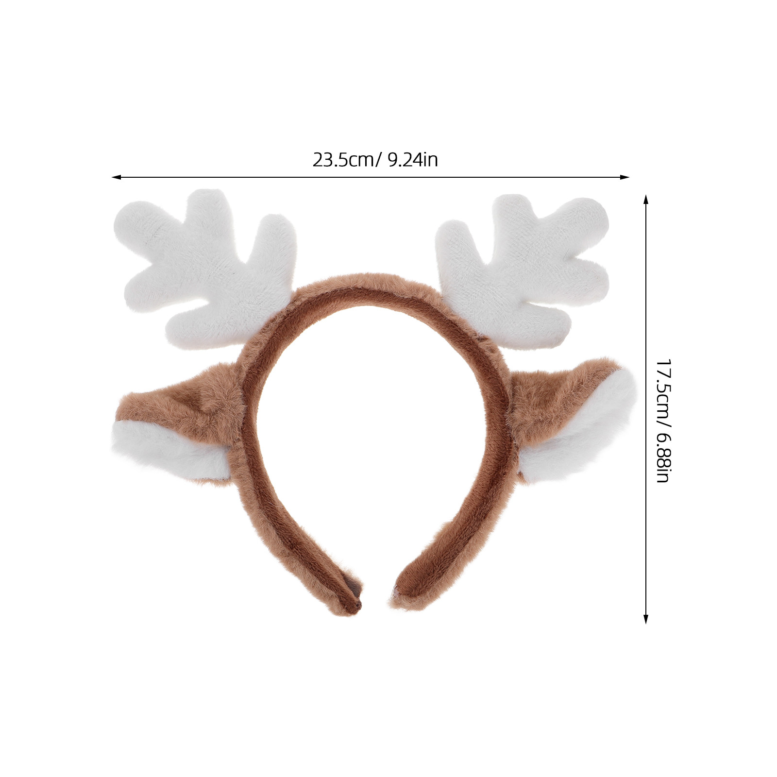 角のついたヘッドバンド、鹿の耳、クリスマスパーティー、コスプ - Reindeer Antlers Headband のレビューと価格